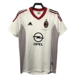 AC Milan Champions League Finale Retro Trøje 2002-03 Udebane Mænd