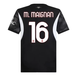 AC Milan M.Maignan #16 Fodboldtrøjer 2024-25 Målmand Hjemmebanetrøje Mænd