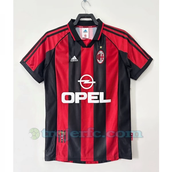 AC Milan Retro Trøje 1998-99 Hjemmebane Mænd
