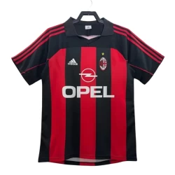 AC Milan Retro Trøje 2000-02 Hjemmebane Mænd