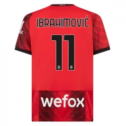 AC Milan Zlatan Ibrahimović #11 Fodboldtrøjer 2023-24 Hjemmebanetrøje Mænd
