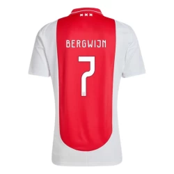 AFC Ajax Amsterdam Bergwijn #7 Fodboldtrøjer 2024-25 Hjemmebanetrøje Mænd