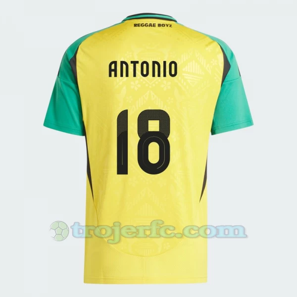 Antonio #18 Jamaica Fodboldtrøjer Copa America 2024 Hjemmebanetrøje Mænd