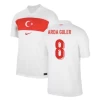 Arda Guler #8 Tyrkiet Fodboldtrøjer EM 2024 Hjemmebanetrøje Mænd