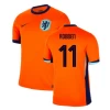 Arjen Robben #11 Holland Fodboldtrøjer EM 2024 Hjemmebanetrøje Mænd