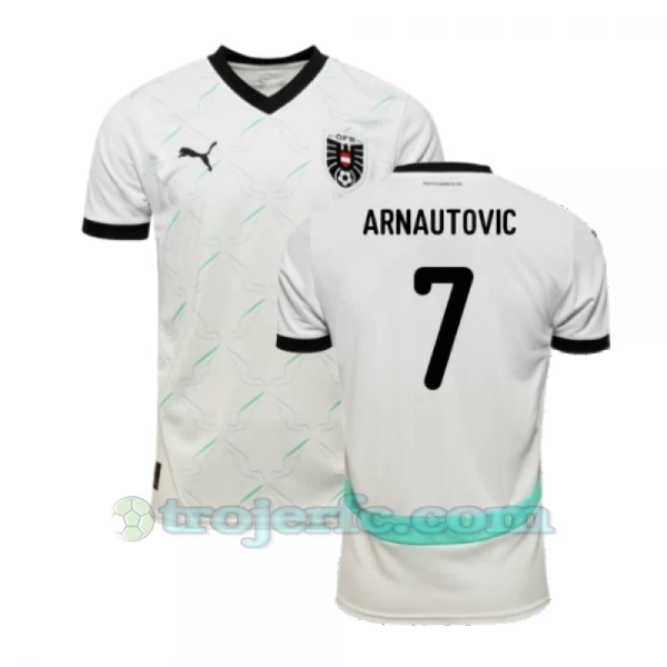 Arnautovic #7 Østrig Fodboldtrøjer EM 2024 Udebanetrøje Mænd