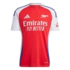 Arsenal FC J. Timber #12 Fodboldtrøjer 2024-25 Hjemmebanetrøje Mænd