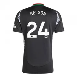 Arsenal FC Fodboldtrøjer 2024-25 Nelson #24 Udebanetrøje Mænd