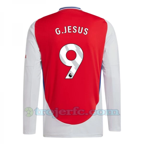 Arsenal FC G. Jesus #9 Fodboldtrøjer 2024-25 Hjemmebanetrøje Mænd Lange Ærmer
