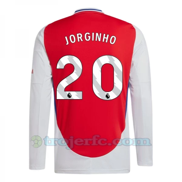 Arsenal FC Jorginho #20 Fodboldtrøjer 2024-25 Hjemmebanetrøje Mænd Lange Ærmer