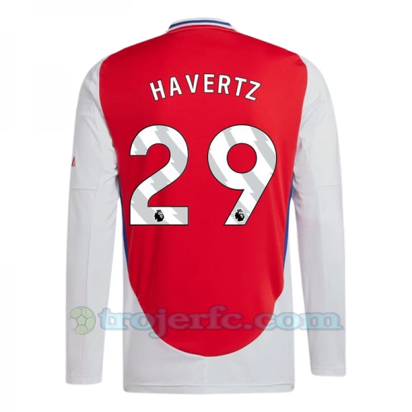 Arsenal FC Kai Havertz #29 Fodboldtrøjer 2024-25 Hjemmebanetrøje Mænd Lange Ærmer