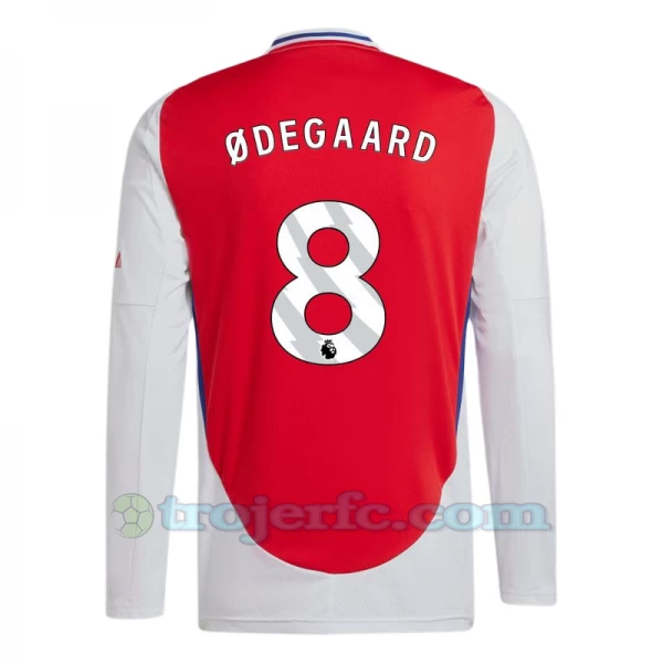 Arsenal FC Martin Ødegaard #8 Fodboldtrøjer 2024-25 Hjemmebanetrøje Mænd Lange Ærmer