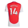 Arsenal FC Nketiah #14 Fodboldtrøjer 2024-25 Hjemmebanetrøje Mænd