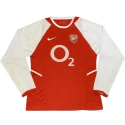 Arsenal FC Retro Trøje 2002-03 Hjemmebane Mænd Lange Ærmer