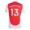 Arsenal FC Runarsson #13 Fodboldtrøjer 2024-25 Hjemmebanetrøje Mænd