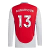 Arsenal FC Runarsson #13 Fodboldtrøjer 2024-25 Hjemmebanetrøje Mænd Lange Ærmer