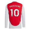 Arsenal FC Smith Rowe #10 Fodboldtrøjer 2024-25 Hjemmebanetrøje Mænd Lange Ærmer