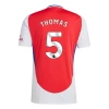 Arsenal FC Thomas #5 Fodboldtrøjer 2024-25 Hjemmebanetrøje Mænd
