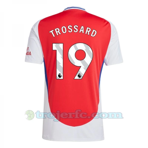 Arsenal FC Trossard #19 Fodboldtrøjer 2024-25 Hjemmebanetrøje Mænd
