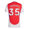 Arsenal FC Zinchenko #35 Fodboldtrøjer 2024-25 Hjemmebanetrøje Mænd
