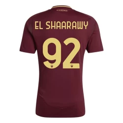 AS Roma El Shaarawy #92 Fodboldtrøjer 2024-25 Hjemmebanetrøje Mænd