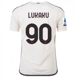 AS Roma Fodboldtrøjer 2023-24 El Lukaku #90 Udebanetrøje Mænd