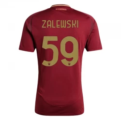 AS Roma Zalewski #59 Fodboldtrøjer 2024-25 Hjemmebanetrøje Mænd
