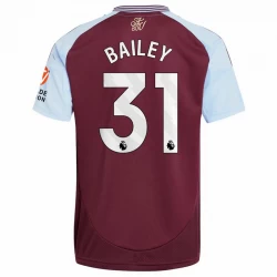 Aston Villa Bailey #31 Fodboldtrøjer 2024-25 Hjemmebanetrøje Mænd