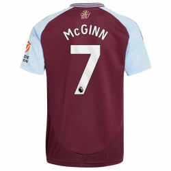 Aston Villa Mcginn #7 Fodboldtrøjer 2024-25 Hjemmebanetrøje Mænd