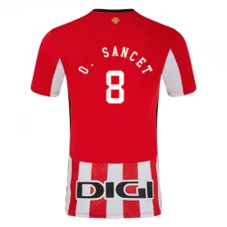 Athletic Club Bilbao O.Sancet #8 Fodboldtrøjer 2024-25 Hjemmebanetrøje Mænd