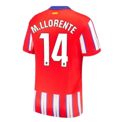 Atlético Madrid M.Llorente #14 Fodboldtrøjer 2024-25 Hjemmebanetrøje Mænd