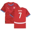 Barak #7 Tjekkiet Fodboldtrøjer EM 2024 Hjemmebanetrøje Mænd