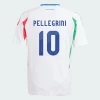 Bastoni #23 Italien Fodboldtrøjer EM 2024 Udebanetrøje Mænd