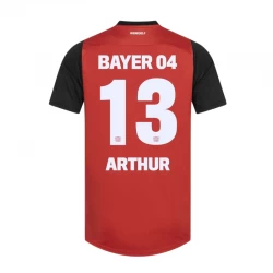 Bayer 04 Leverkusen Arthur #13 Fodboldtrøjer 2024-25 Hjemmebanetrøje Mænd