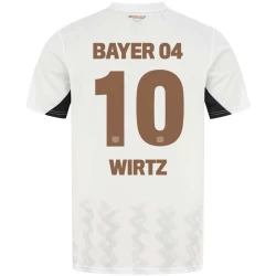 Bayer 04 Leverkusen Fodboldtrøjer 2024-25 Florian Wirtz #10 Udebanetrøje Mænd