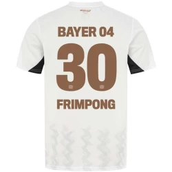 Bayer 04 Leverkusen Fodboldtrøjer 2024-25 Frimpong #30 Udebanetrøje Mænd