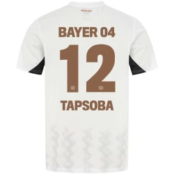 Bayer 04 Leverkusen Fodboldtrøjer 2024-25 Tapsoba #12 Udebanetrøje Mænd