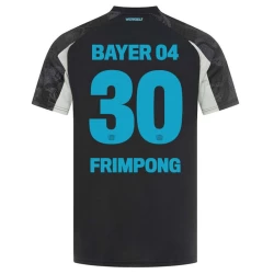 Bayer 04 Leverkusen Fodboldtrøjer Frimpong #30 2024-25 Tredjetrøje Mænd