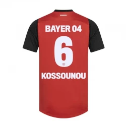 Bayer 04 Leverkusen Kossounou #6 Fodboldtrøjer 2024-25 Hjemmebanetrøje Mænd