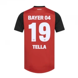 Bayer 04 Leverkusen Tella #19 Fodboldtrøjer 2024-25 Hjemmebanetrøje Mænd