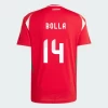 Bendeguz Bolla #14 Ungarn Fodboldtrøjer EM 2024 Hjemmebanetrøje Mænd