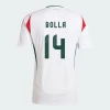 Bendeguz Bolla #14 Ungarn Fodboldtrøjer EM 2024 Udebanetrøje Mænd