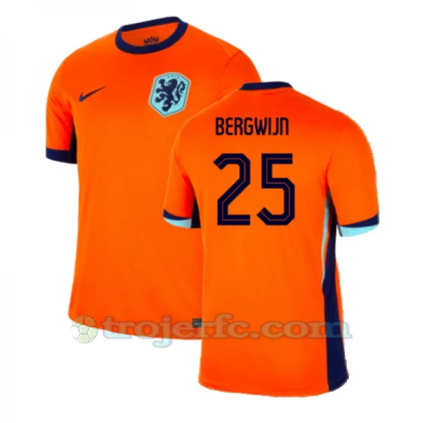 Bergwijn #25 Holland Fodboldtrøjer EM 2024 Hjemmebanetrøje Mænd