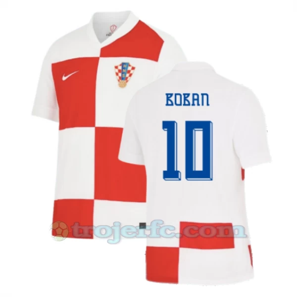 Boban #10 Kroatien Fodboldtrøjer EM 2024 Hjemmebanetrøje Mænd