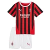 Børn AC Milan Fodboldtrøjer 2024-25 Hjemmebanesæt