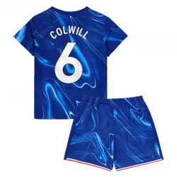 Børn Chelsea FC Colwill #6 Fodboldtrøjer 2024-25 Hjemmebanesæt