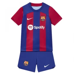 Børn FC Barcelona Fodboldtrøjer 2023-24 Hjemmebanesæt