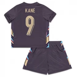 Børn Harry Kane #9 England Fodboldsæt EM 2024 Udebanetrøje