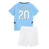 Børn Manchester City Bernardo Silva #20 Fodboldtrøjer 2024-25 Hjemmebanesæt
