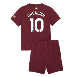 Børn Manchester City Fodboldtrøjer Jack Grealish #10 2024-25 Tredjesæt